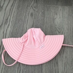 Ruffle Butts Pink Sun Hat